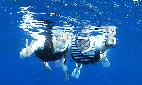 スノーケリング・磯遊び