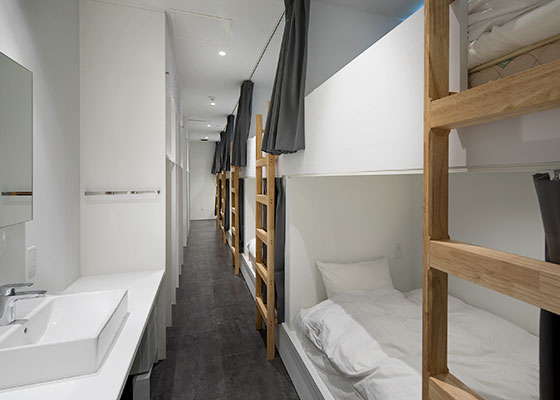 ドミトリールームのお部屋